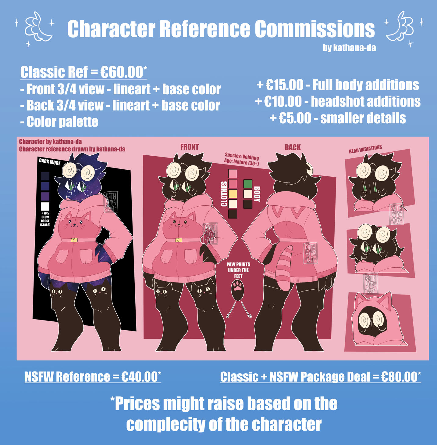 Commission Prices Add the second site